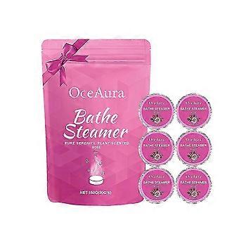 Difusor de aromas para banho de vapor com rosas Oceaura - Limpeza e suavização do corpo e da pele.