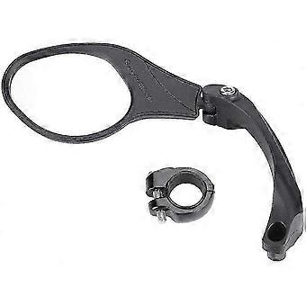 Bike Handlebar Rear View Mirror 360 Rotation Adjustable Stainless Steel Folding Mirror Reversing Mirror(Left)
