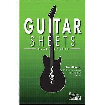 Guitar Sheets Scale Chart Paper Over 100 Pages Of Blank Scale Chart Paper Tab