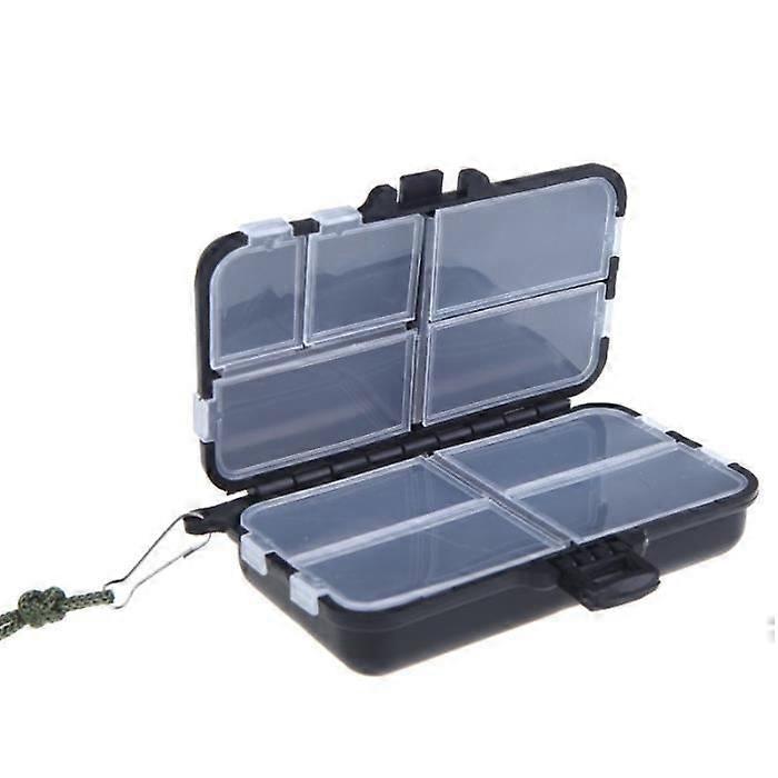 Fishing Box Compartments Fly Spinner
