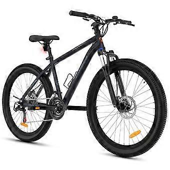 VTT EM3 Pro EVERCROSS TECH Fiets 27,5" Aluminium, 21 versnellingen, schijfremmen, voorvering – Mountainbike Zwart