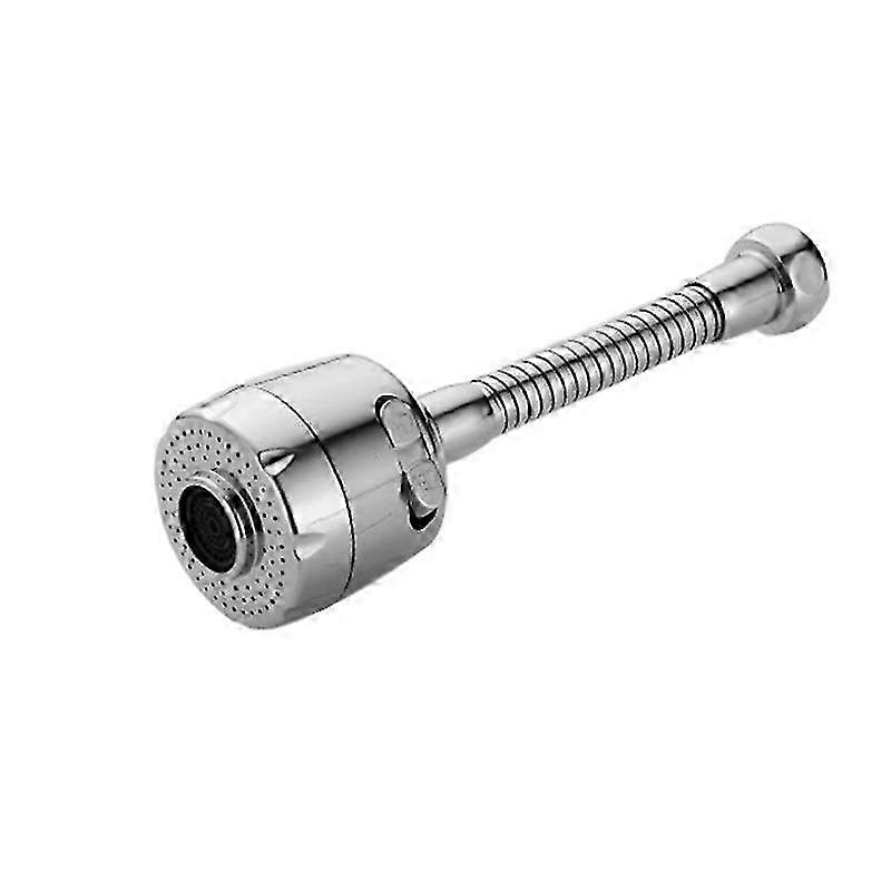 Faucet Tap Extender, Solid Stainless Steel, 360 Rotatable Water-Saving Splash-Proof Head