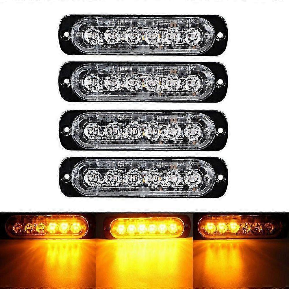 Yellow Vehicle Strobe Light IPX-4