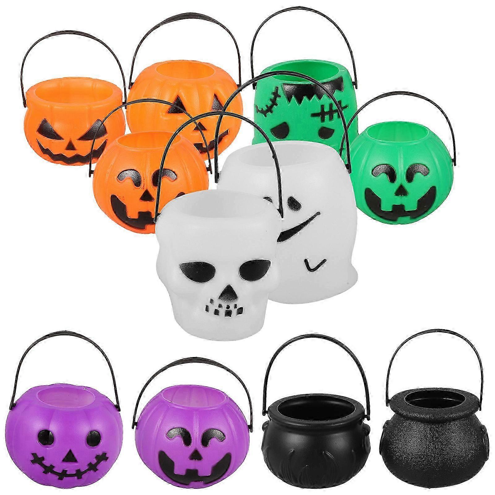Halloween Pumpkin Bucket Set