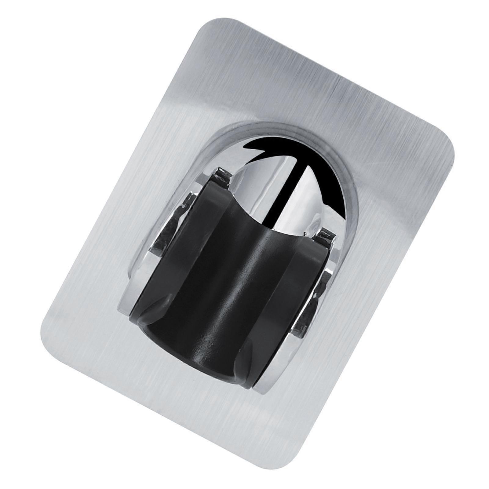 Adjustable Chromeplated Self adhesive Shower Head Holder Bracket Base