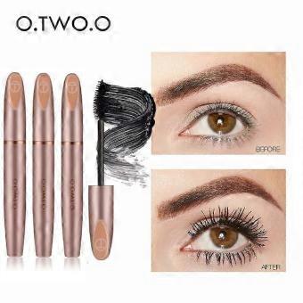 1-3X 3D Mascara Lengthening Black Lash Eyelash Extension Eye Lashes Brush Beauty Makeup Long-wearing Gold Color Mascara