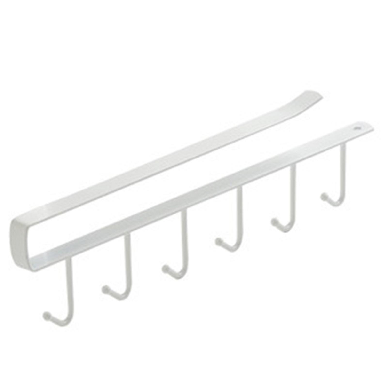 Storage Rack Multi-function Under Cabinet Kitchen Metal Hook Organizer Holder