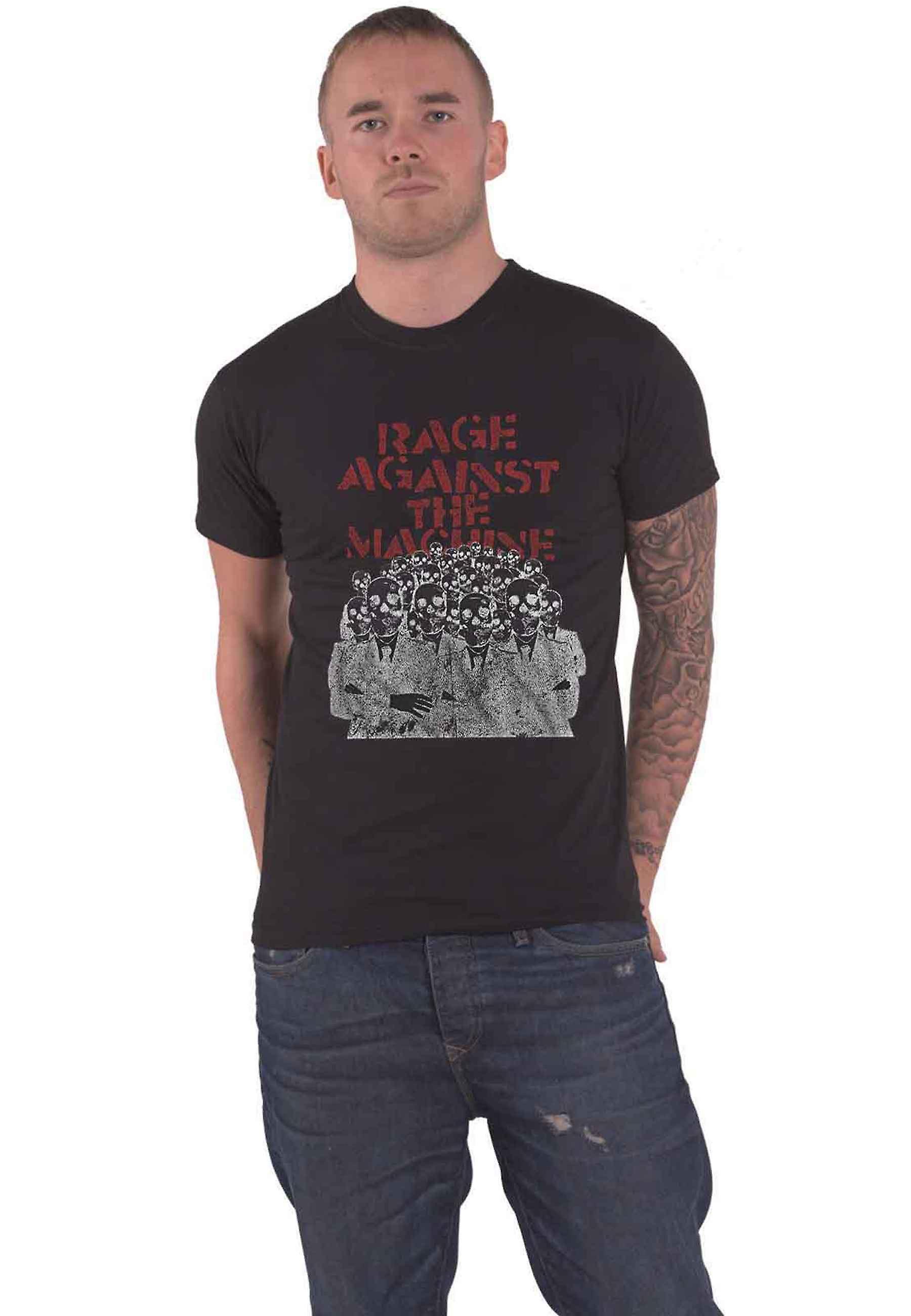 Rage Against The Machine Crowd Masks T Shirt