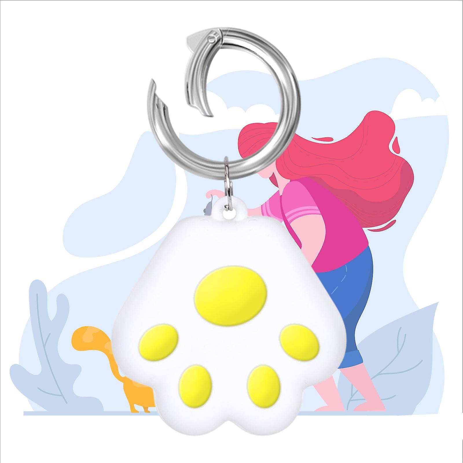 Linda capa de silicone compatível com maçã Amarelo bonito