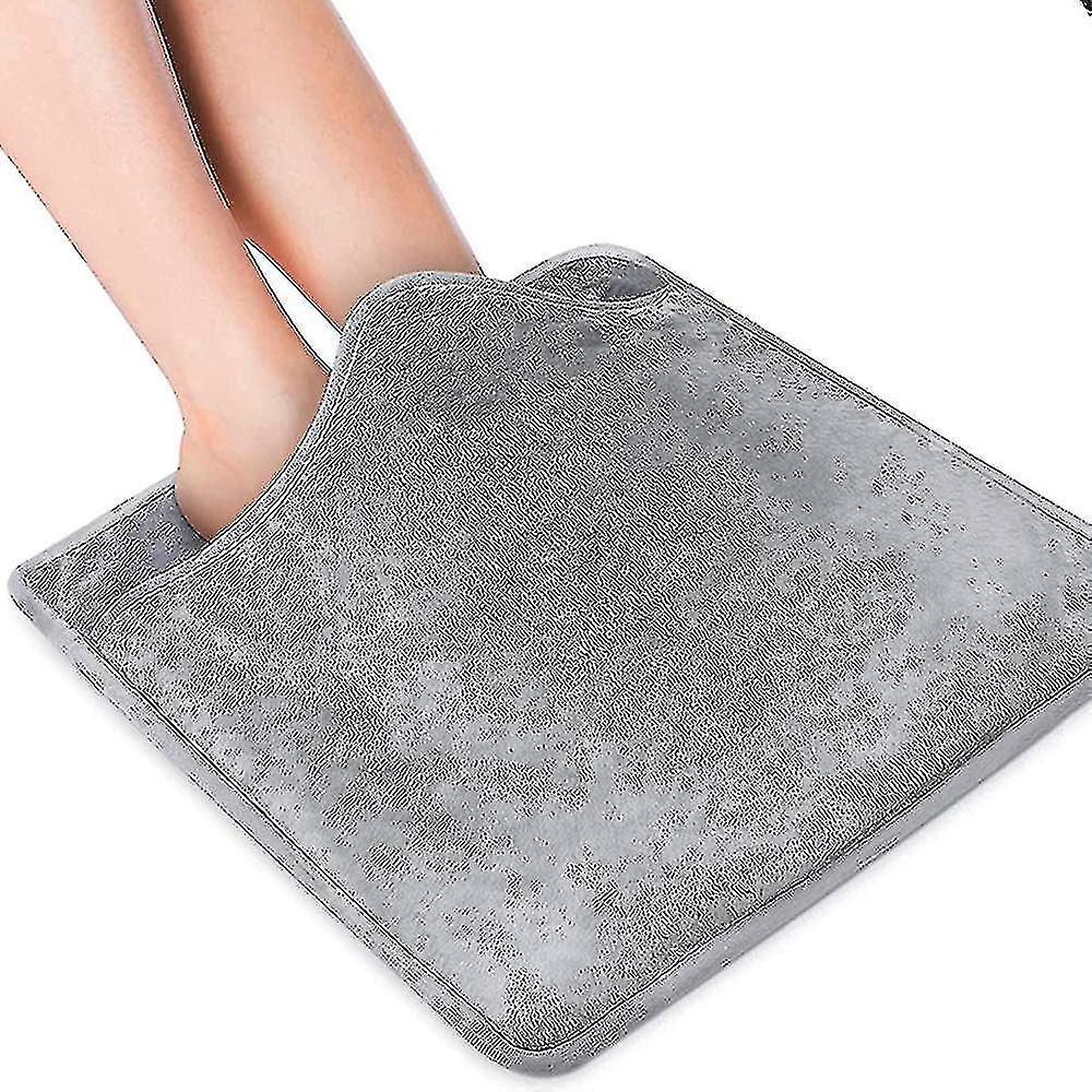 Electric Heated Foot Warmers With Fast Heating Heating Pad,gray-