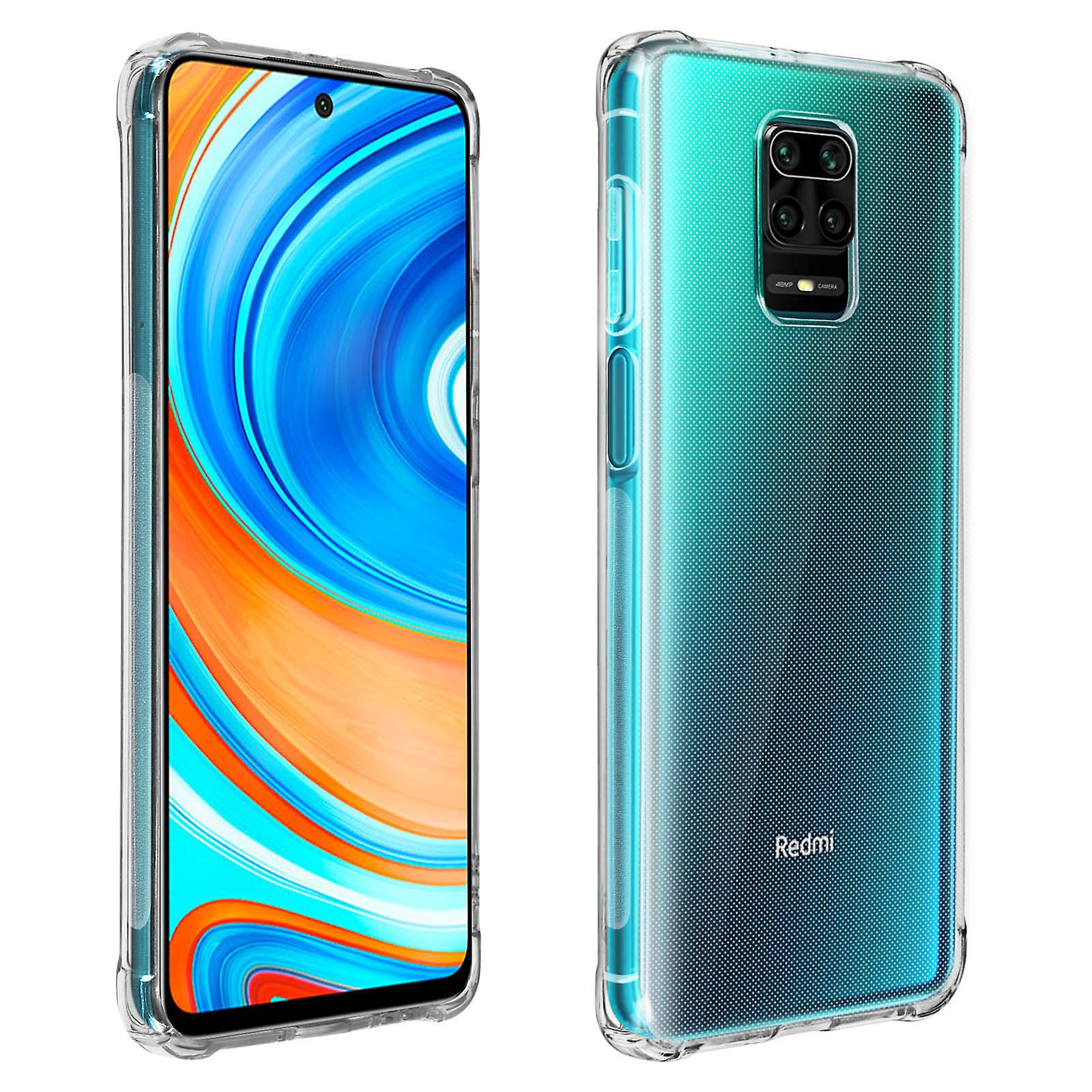 Capa para Xiaomi Redmi Note 9 Pro Max/9 Pro/ 9S Flexível com Cantos anti-Choque