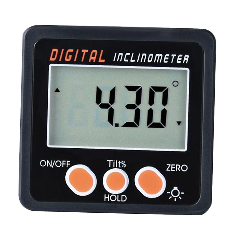 Angle Protractor Digital Magnetic Inclinometer Angular Meter
