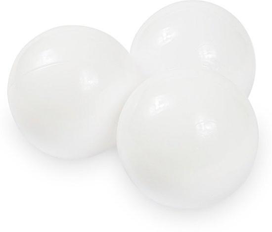 Ballenbak ballen wit (70mm) 100 stuks