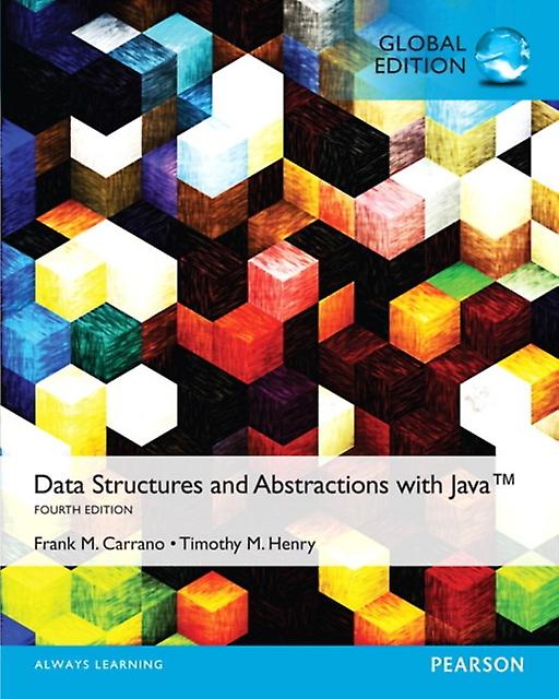 Strutture di dati e astrazioni con Java Global Edition di Frank Carrano Libro tascabile