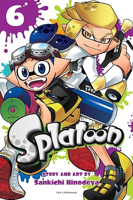 Splatoon Vol. 6 by Sankichi Hinodeya Paperback