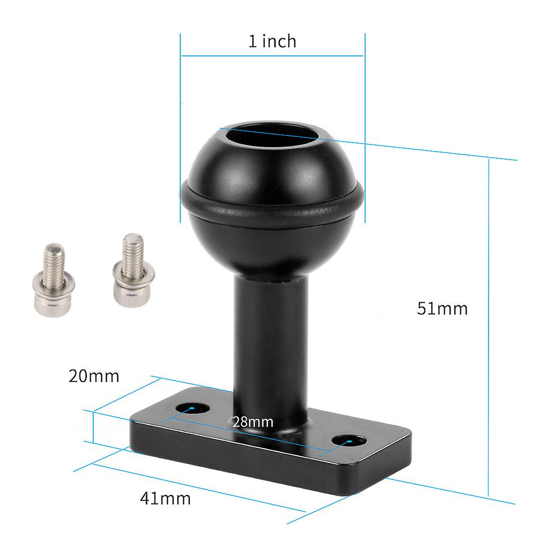 Camera Ball Head Tripod Handle Braket Mount Base Adapter Clip 360 Degree Rotation For Gopro Hero Sjcam Yi Eken Action Sports