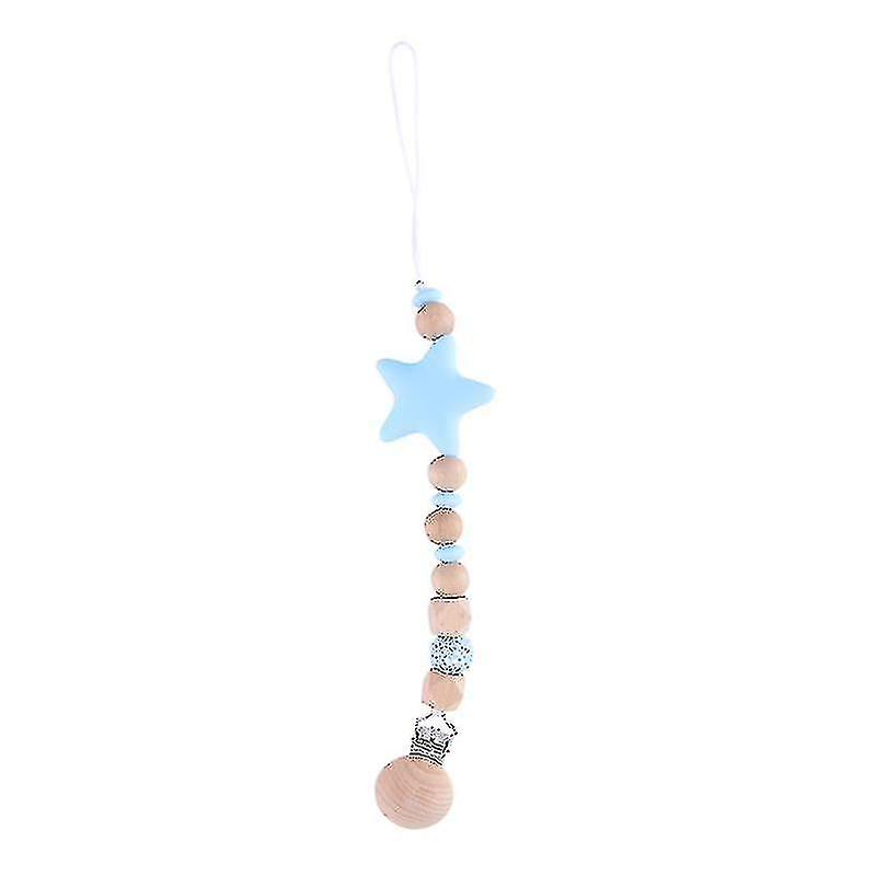 1pcs Pacifier Chain For Newborn Infants Blue