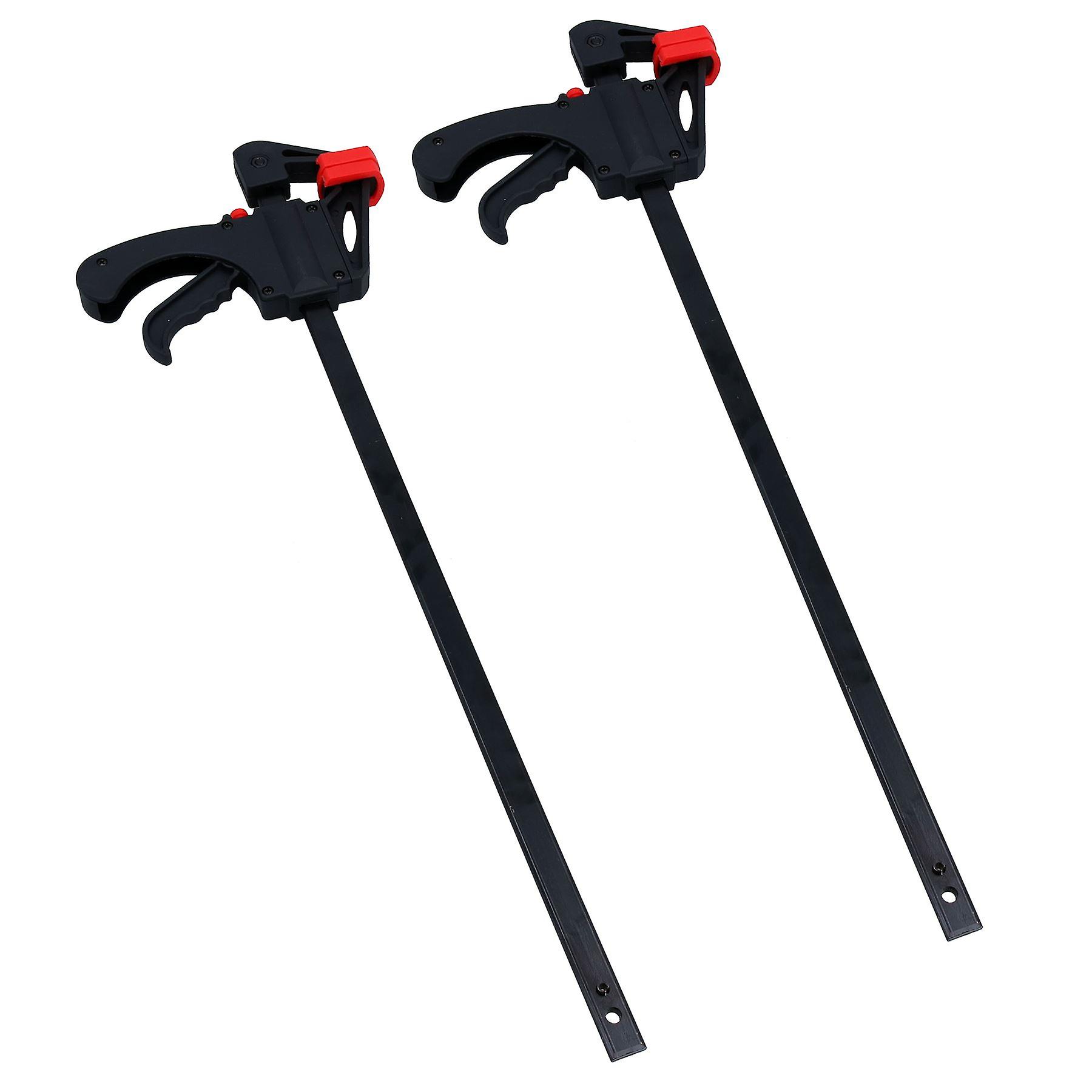 18" Quick Release Rapid Bar Clamp Holder Grip Spreader Speed Clamps 2 Pack