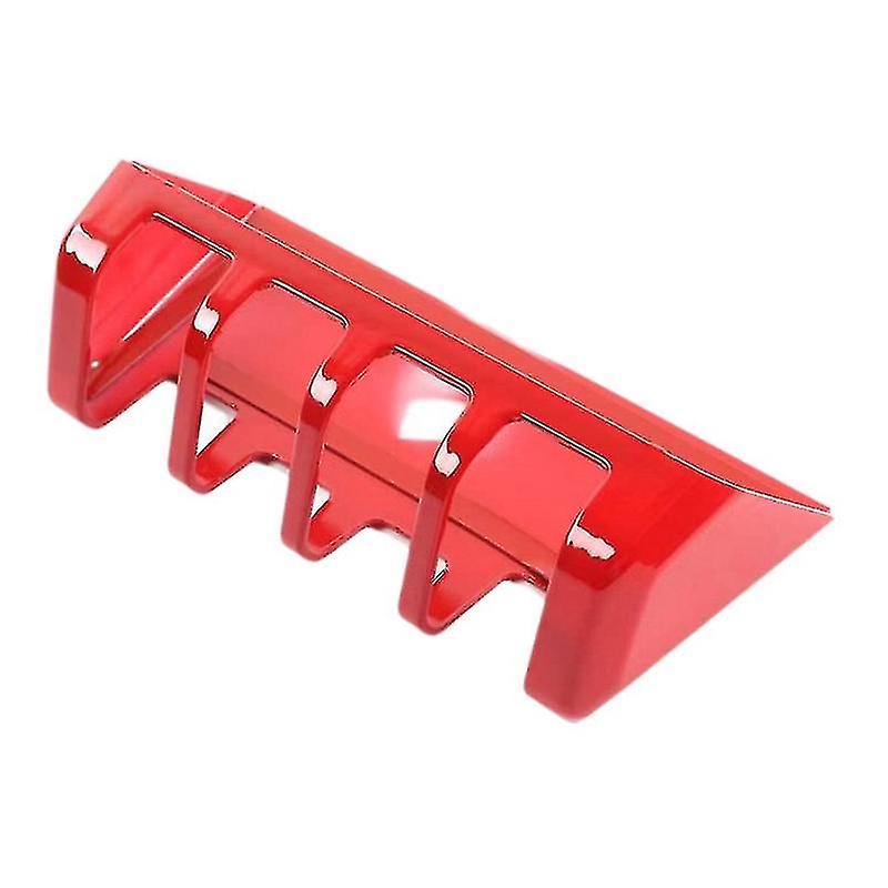 Car Abs Window Button Panel Decorative Cover Switch Panel+button For Jimny 2019-2020 Red