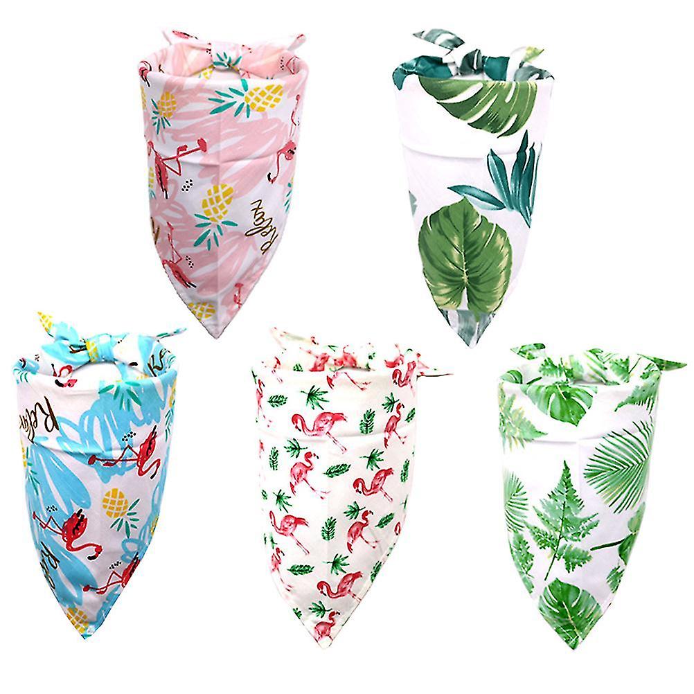 1 Set Delicate Bandana Soft Saliva Towel Adorable Neckerchief For Dogs Pets Cats