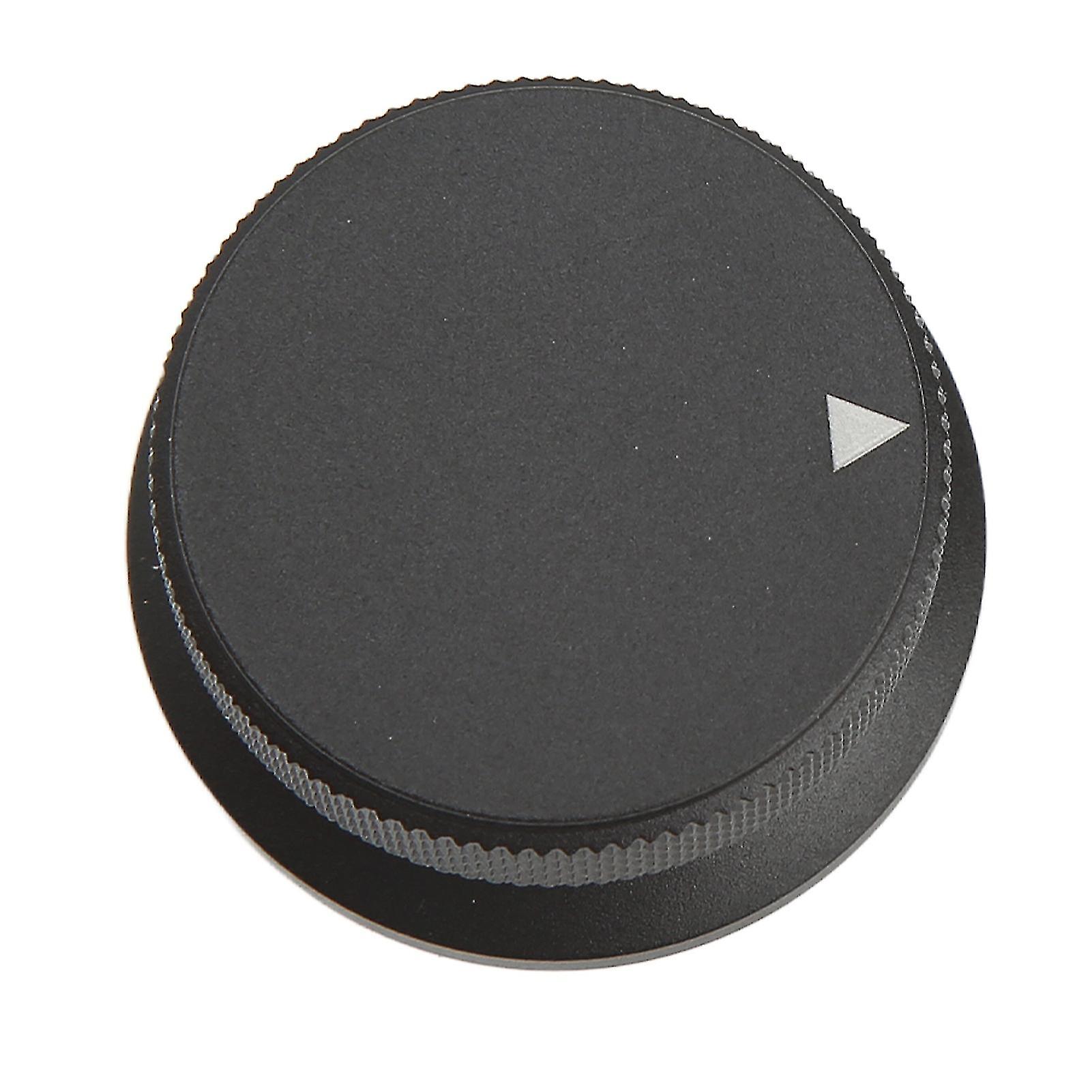 Black Guitar Knob Set with Wrench Hat Appearance Robust Drop Proof Guitar Control Knob Kit 