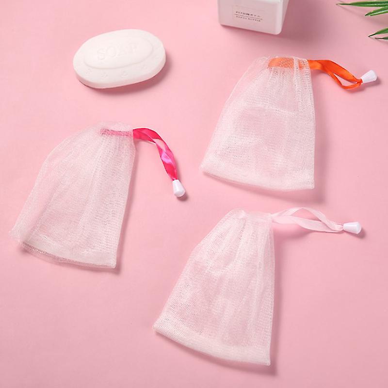 Soap Mesh Bag Mesh Net For Foaming Cleaning Bath Soap Net