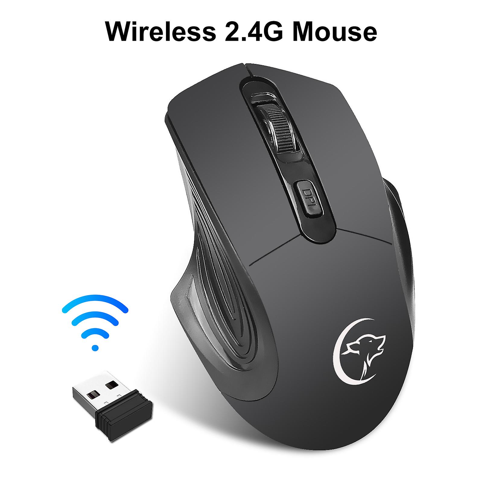 YWYT G838 USB 2.4G 2400DPI Wireless Optical Home Office Mouse Computer Accessory