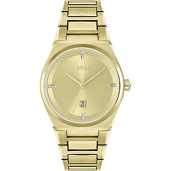 Steer - women's watch Analog Quartz with 1502672 gold-plated stainless steel bracelet
