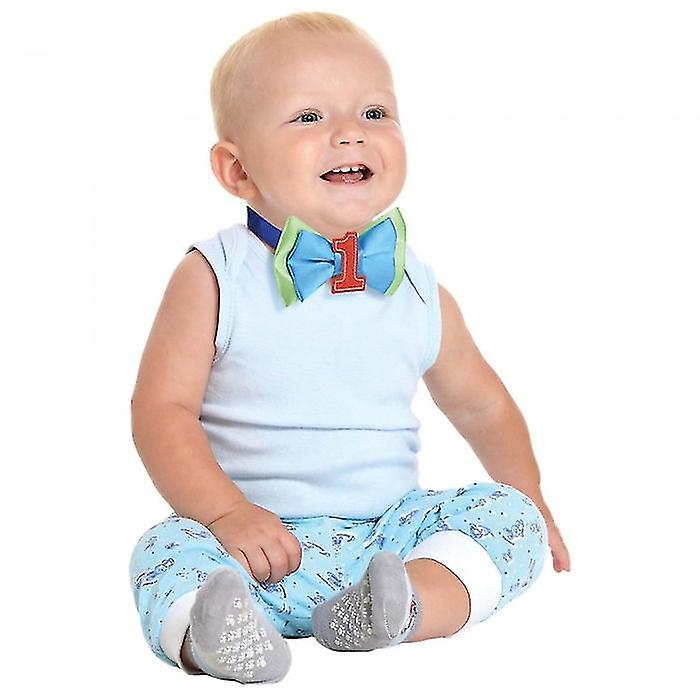 Amscan Baby Rainbow 1-årsdag fluga