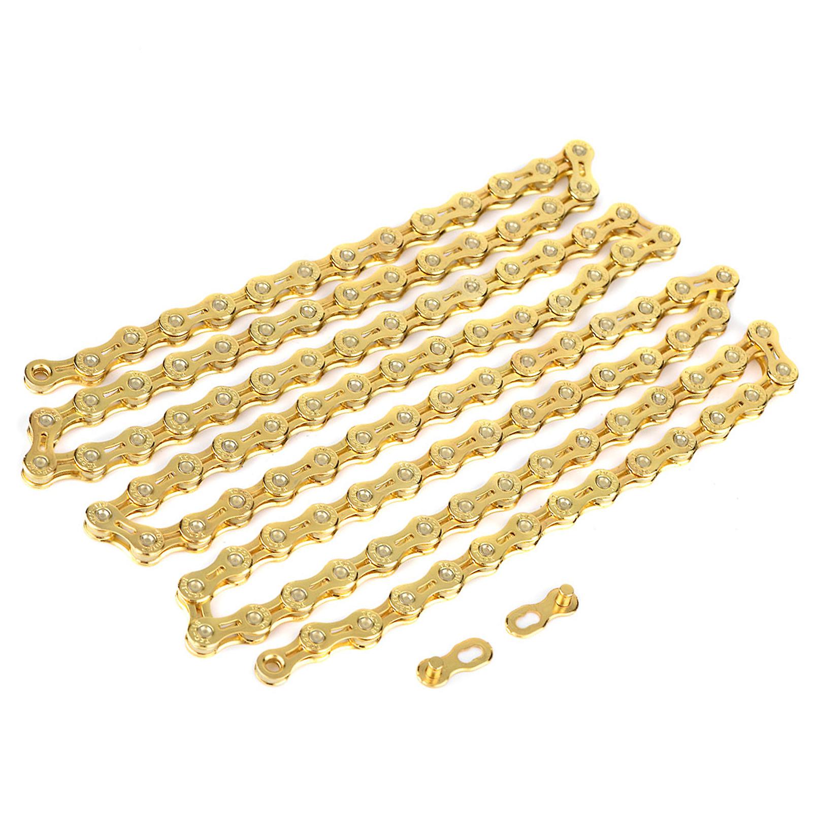 Ultralight Hollow Out Chain 116 Links Replacement Parts for Fixed Gear Road Bikes Bicycles Bike Chain11Speed
