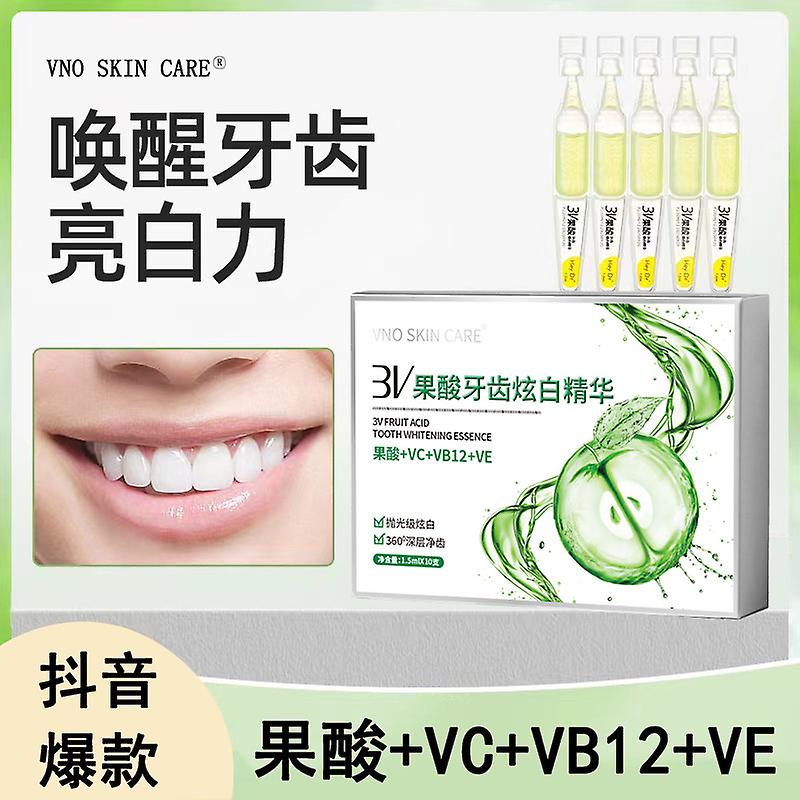 3V Fruit Acid  Essence Disposable Toothpaste Oral Cleaning Disposable Toothpaste For Gift