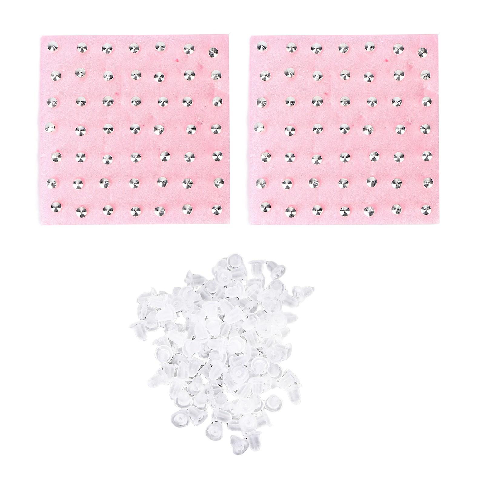 2024 Professsional Portable Ear Stud Home Salon Replacement Earplug Ear Piercing Tool Set