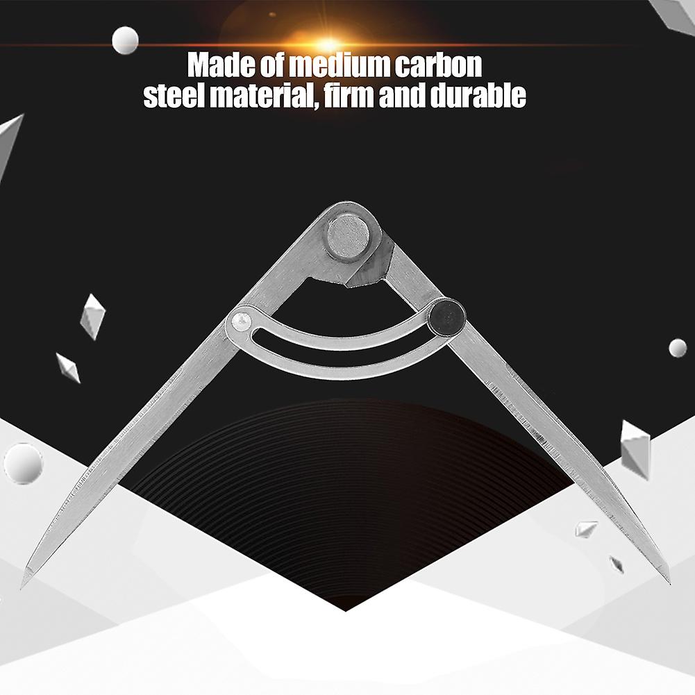 150mm Wing Leather Divider Rotating Tool Spacing Compasses Edge Area