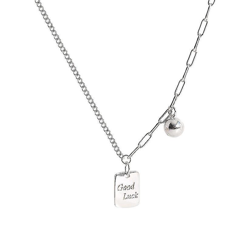 S925 Sterling Silver Lucky Necklace