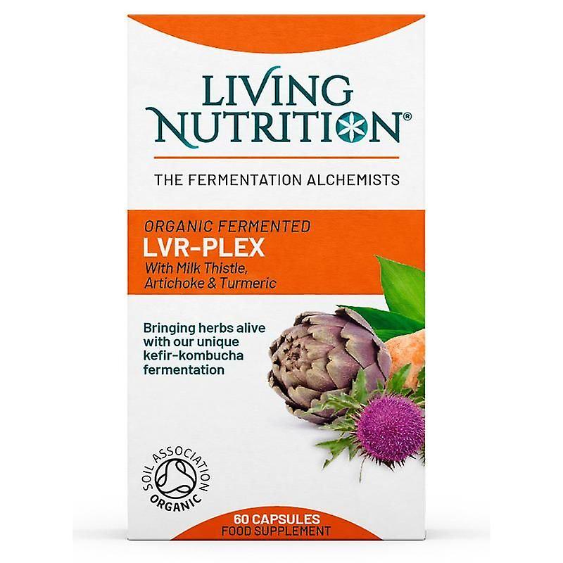 Living Nutrition Organic Fermented LVR-Plex Capsules 60 (LN2208)