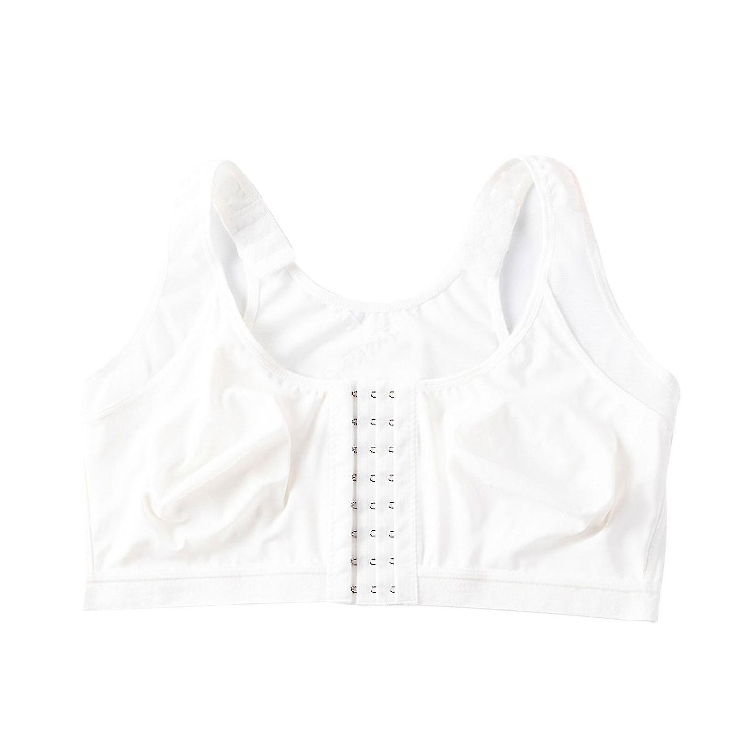 Posture Bra Corrector For Women Full Coverage Front Closure X-strap Wirefree Back Support Fix Body S