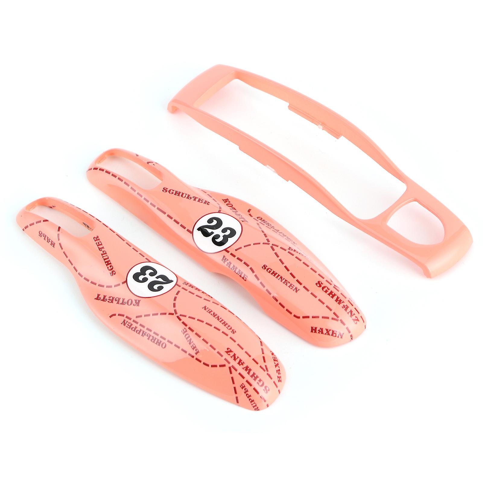 Pink protective cover for Porsche Panamera/Cayenne/911 remote key