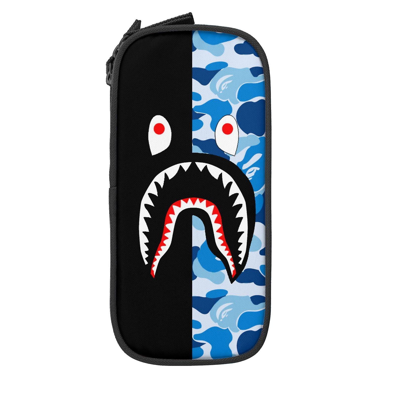 بابي القرش كامو سعة كبيرة مقلمة القضية، تخزين كبير قلم رصاص الحقيبة القلم حالة حقيبة مع سستة، مقلمة القضية لمدرسة كلية طالب مكتب اللوازم 