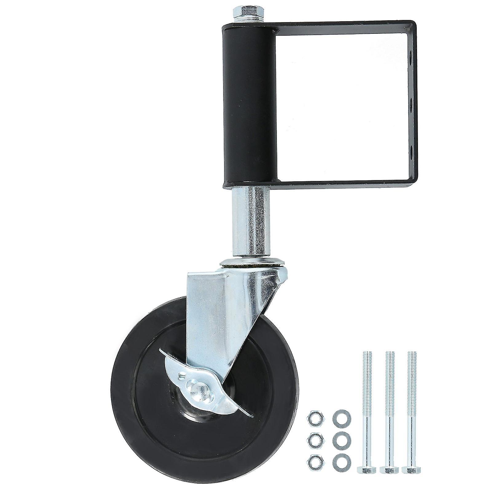 5in Black Gate Wheel Spring Loaded Caster with 90kg Load Capacity