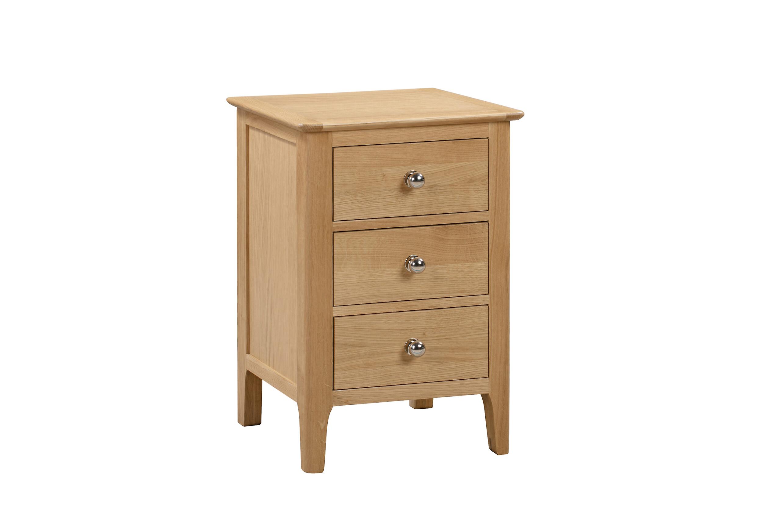 Polka 3 Drawer Bedside