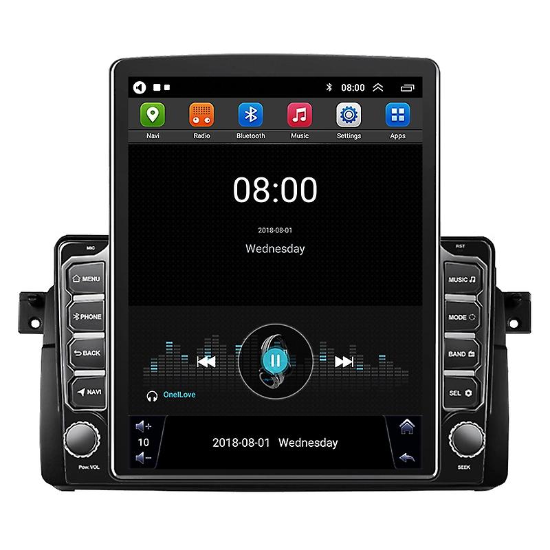 9.7 Inch 2Din Carplay Android Auto Wireless Multimedia Player For BMW E46 1998-2006 Autoradio