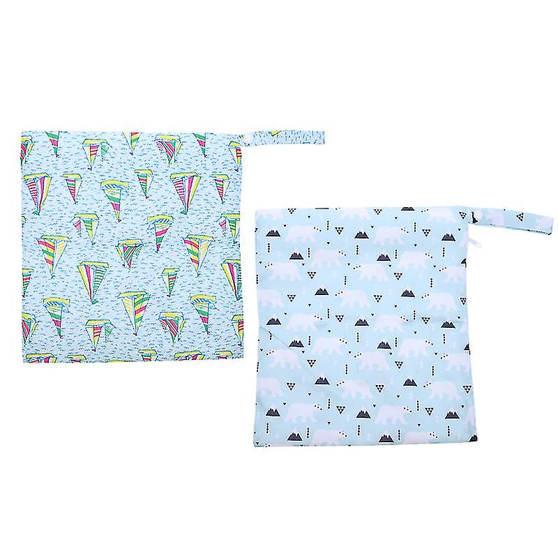 2pcs Diaper Storage Pouch