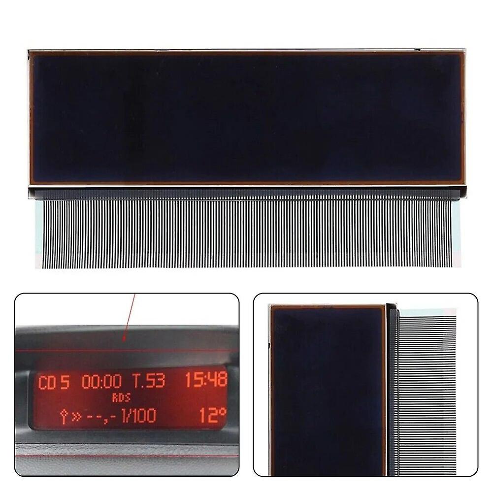 1pcs White Black Navigation Radio Lcd Screen Display For 206 307 For C5 Xsara Picasso Direct Replacement  Car Accessories