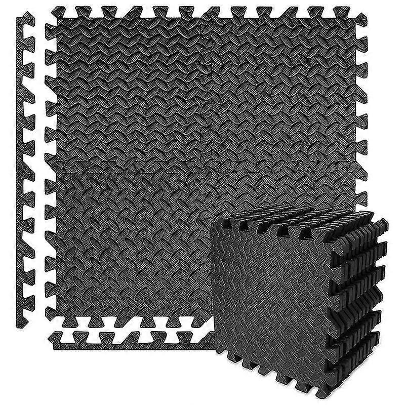 12 عبوة حصيرة تمرين ، حصيرة رياضية رغوية ، حصائر أرضيات لمعدات الصالة الرياضية ، ممارسة الرياضة ، اليوغا ، التخييم ، الأطفال ، جيش التحرير الشعبى الصينى