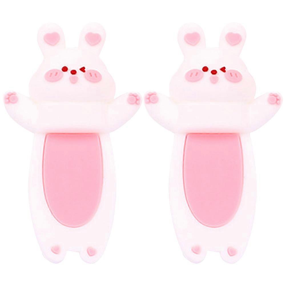 Lot de 2 marque-pages en forme de lapin