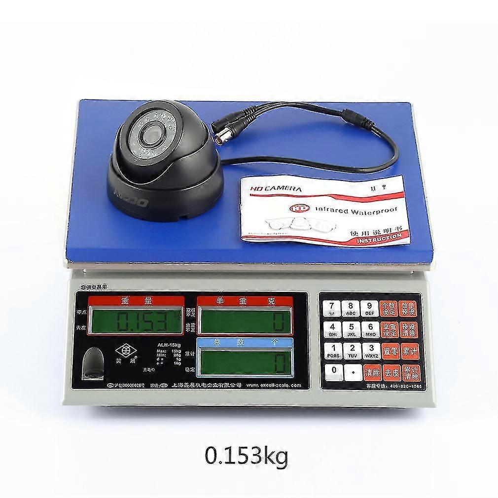 Ocday 1/3'' 1200tvl 24 Led Lights Night Vision 3.6mm Lens Hd Camcorder