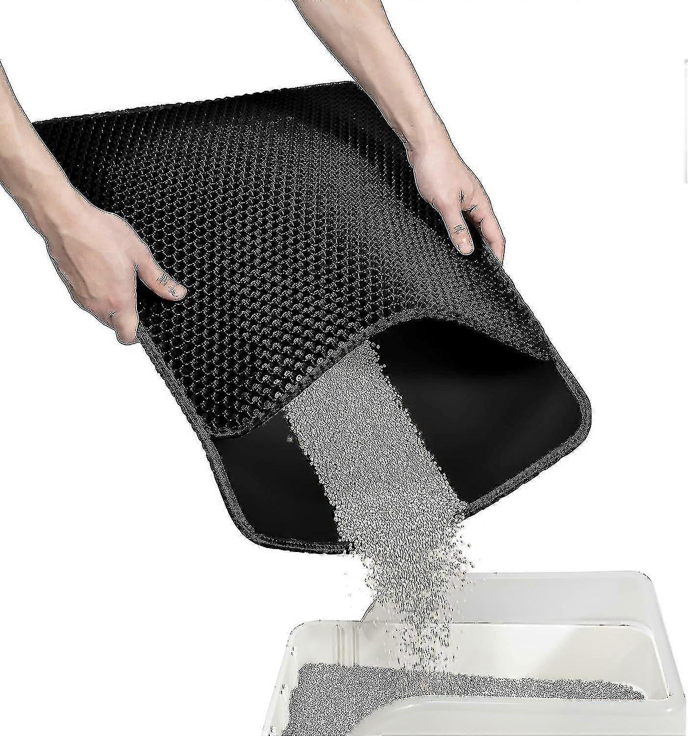 Cat Litter Mat (40*50cm, Black)