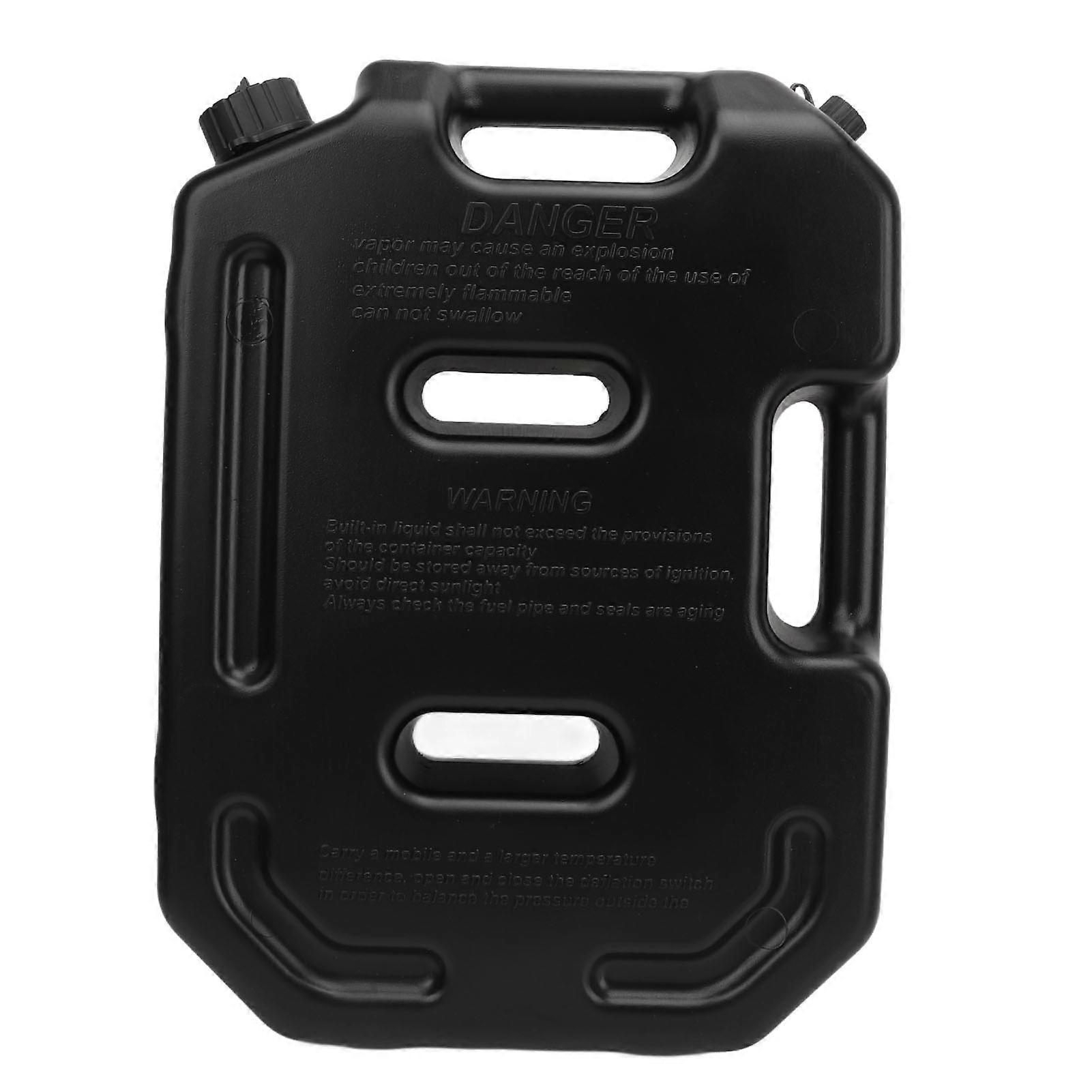 خزان تخزين زيت الوقود 10L صدمات الطوارئ الاحتياطية غاز البنزين يمكن العالمي للدراجات النارية على الطرق الوعرة المركبات سيارات الدفع الرباعي ATV بدون قوس