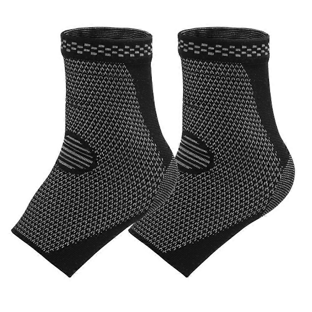 Nylon knitted ankle support, compression support to prevent sprain