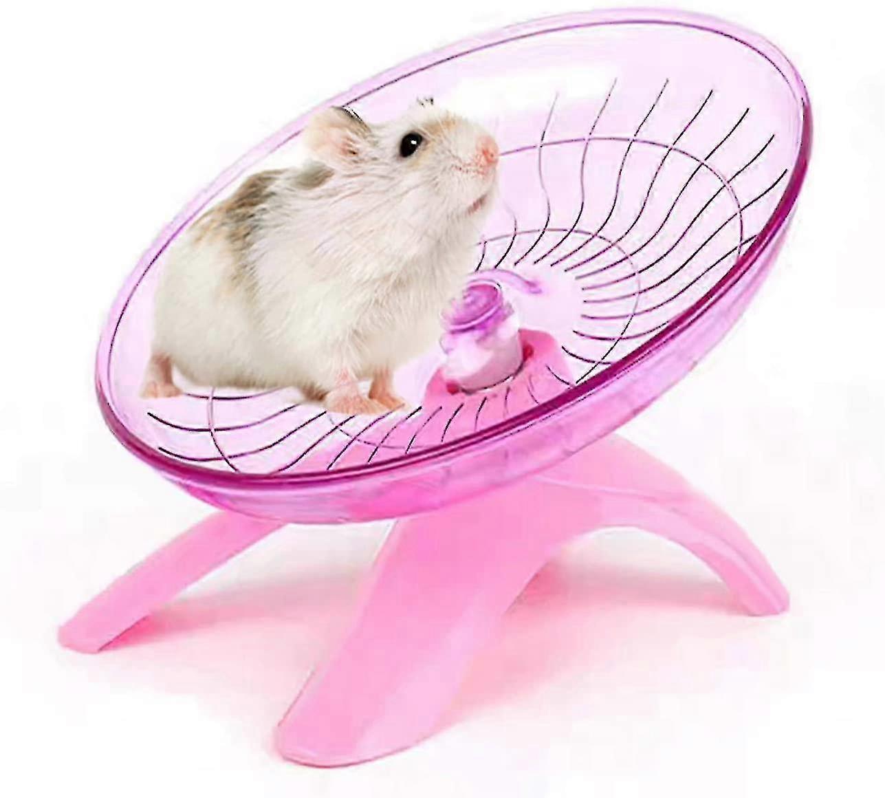 Hamster Flying Saucer Silent Running Wheel Quiet Hamster Exercise Wheel For Hamsters, Gerbils